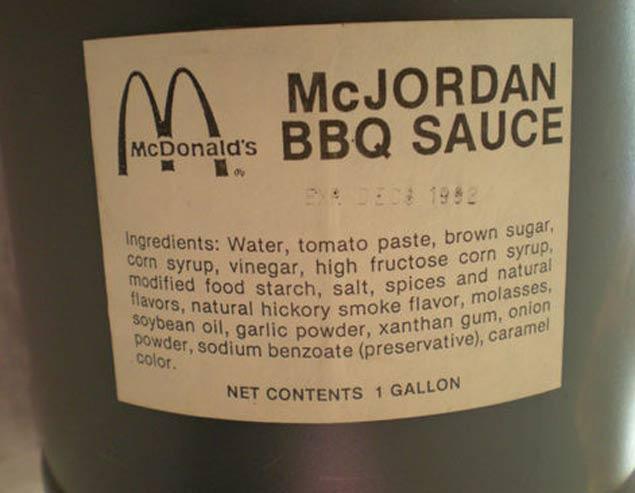 McJordan sauce sells for $9,995 on eBay