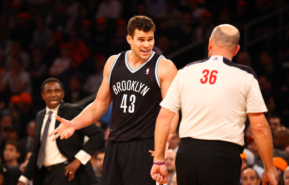 Kris Humphries tortured with Kayne West music by DJs