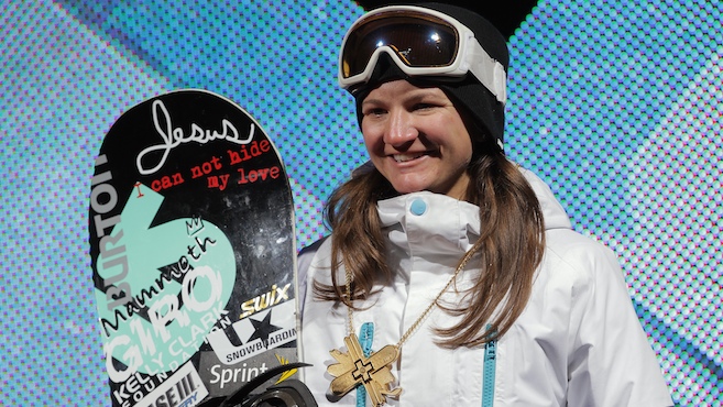 Kelly Clark wins X Games gold in Women’s Snowboard Superpipe, full results