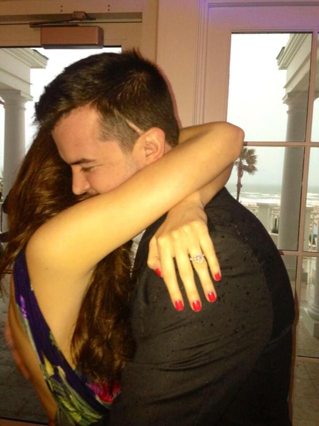 A.J. McCarron and Katherine Webb get engaged