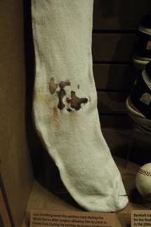 Curt Schilling may have to sell bloody sock
