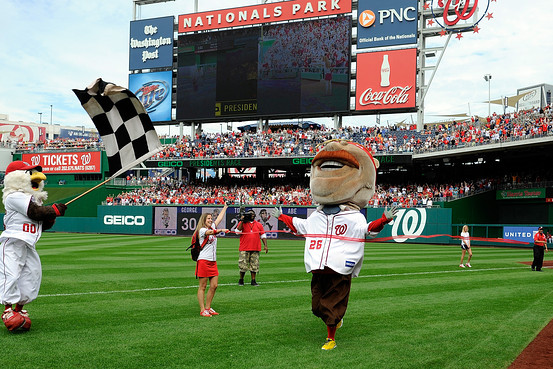 Teddy finally wins Washington Nationals mascot race