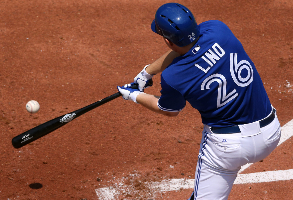 Blue Jays Adam Lind to miss game for childbirth