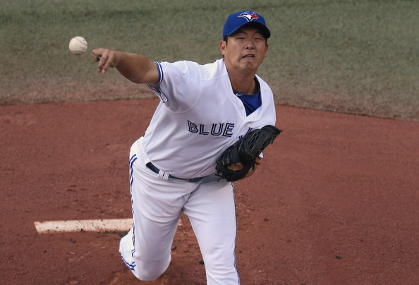 Blue Jays option Chien-Ming Wang to Triple-A