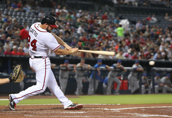 Evan Gattis returns, hits home run in Braves win