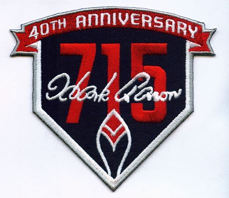 Braves to wear 40th anniversary patch honoring Hank Aaron breaking HR record