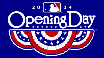 Opening Day Schedule of Games for March 31, 2014, TV Info