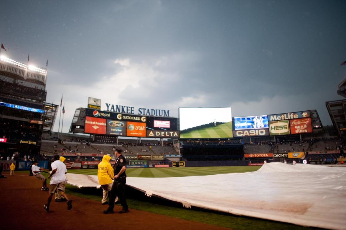 Yankees/Cubs game postponed due to rain