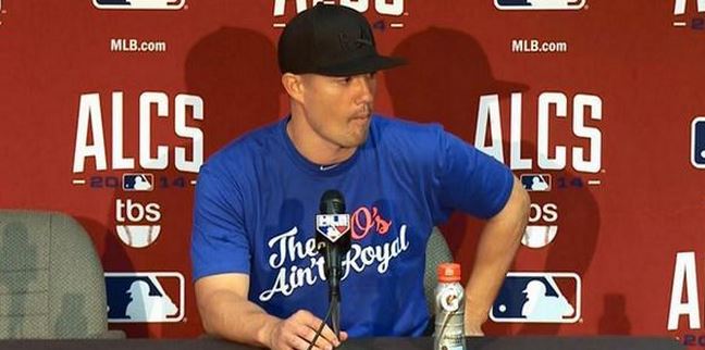Jeremy Guthrie apologizes for post game t-shirt