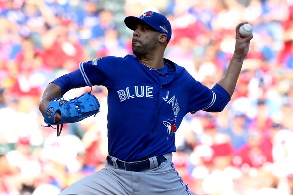 David Price available out of bullpen for Blue Jays