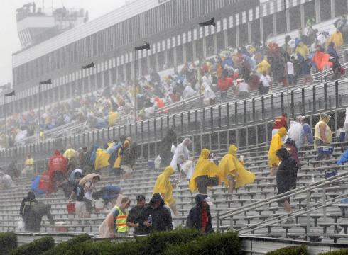 Fan dies following lightning strike at NASCAR race