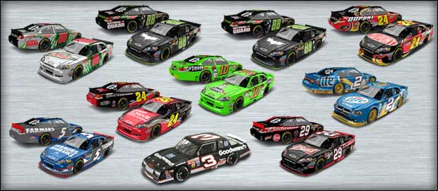 List of top selling NASCAR die-cast for 2012 released