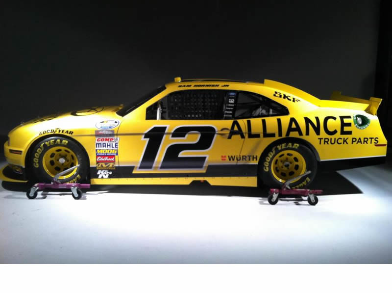 Sam Hornish 2013 NASCAR Nationwide Series paint schemes