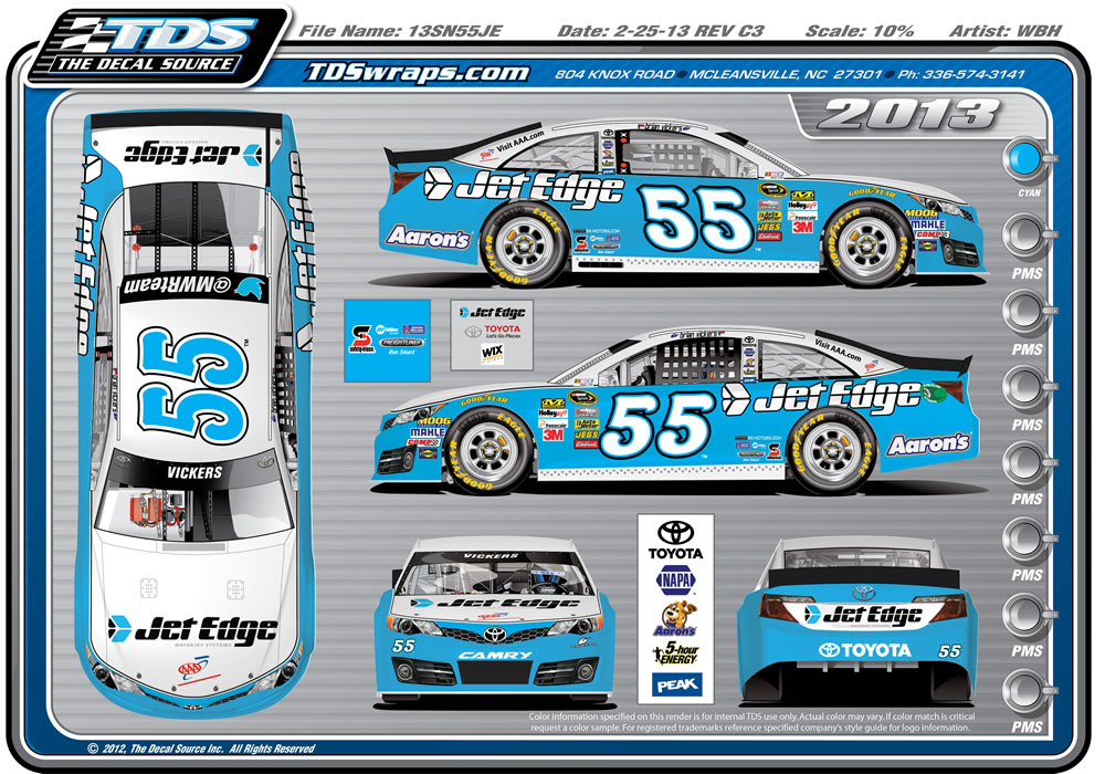 Jet Edge to sponsor Vickers at Martinsville
