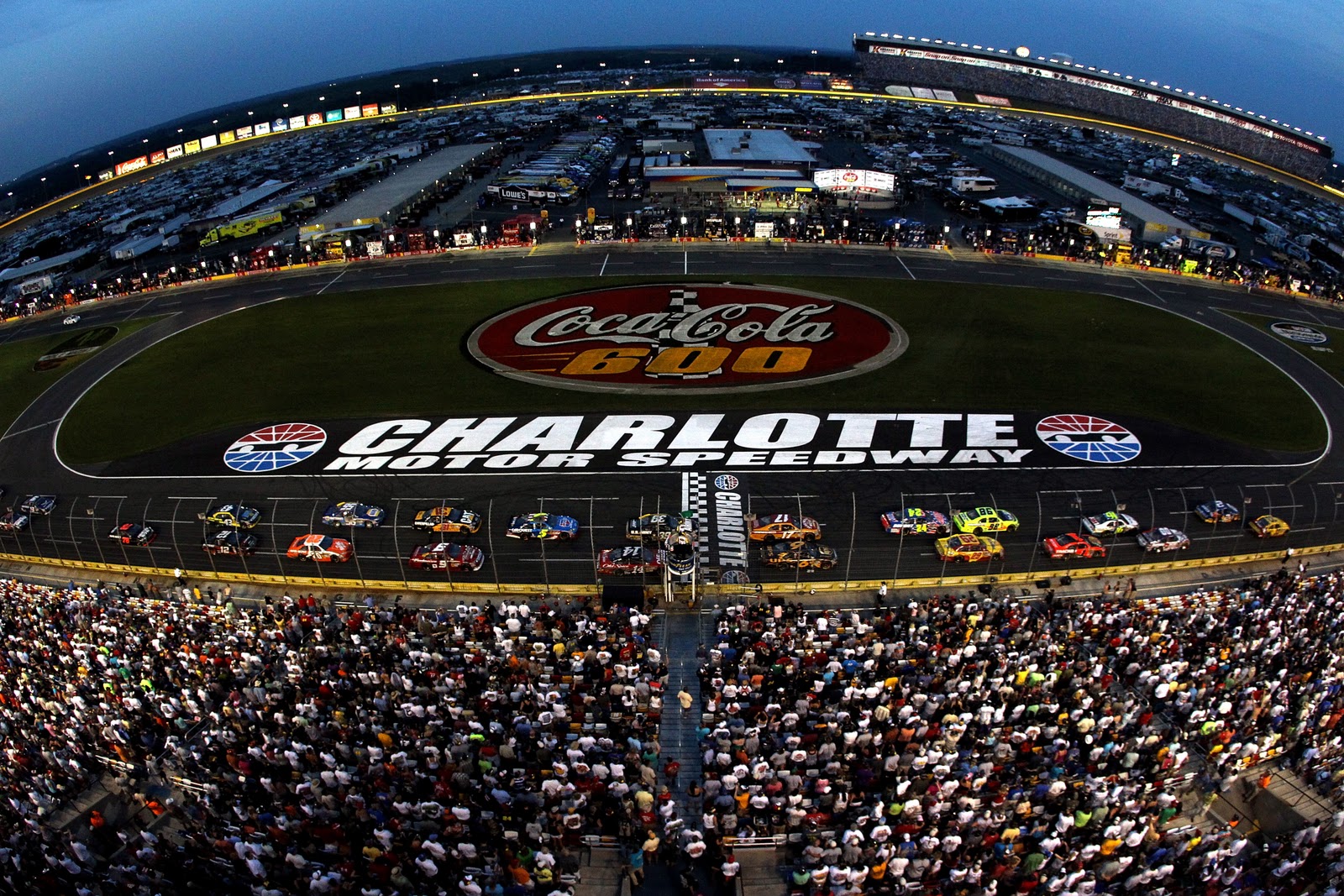 NASCAR Starting lineup, green flag and streaming info for the Coca-Cola 600 at Charlotte Tireball NASCAR News, Rumors, Gossip and Opinions