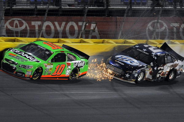 Stewart upset after Stenhouse and Danica wreck in Coca-Cola 600