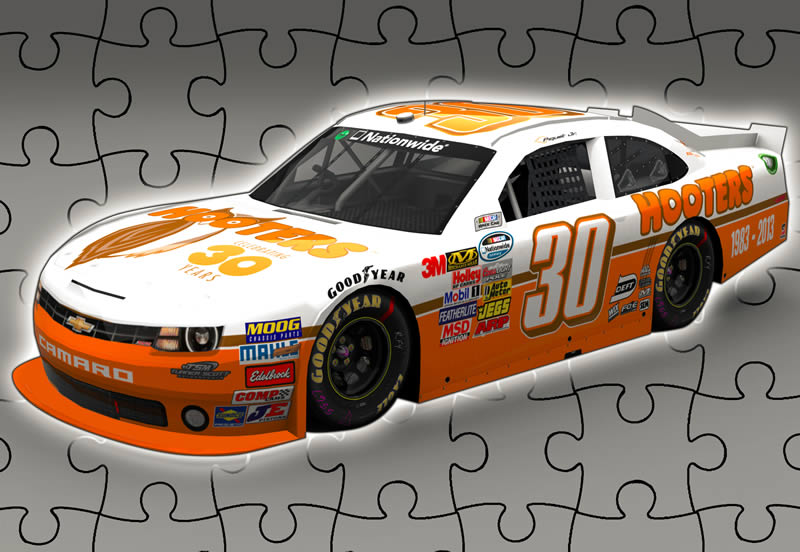 Hooters returning to NASCAR with car driven by Nelson Piquet at Chicagoland