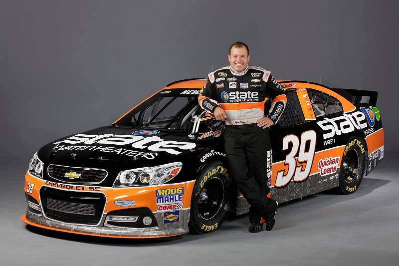 State Water Heaters on Ryan Newman’s car at Dover, Quicken Loans stays for 2014