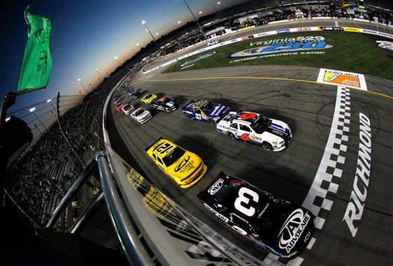 Richmond: Nationwide Series starting lineup, green flag time and tv info