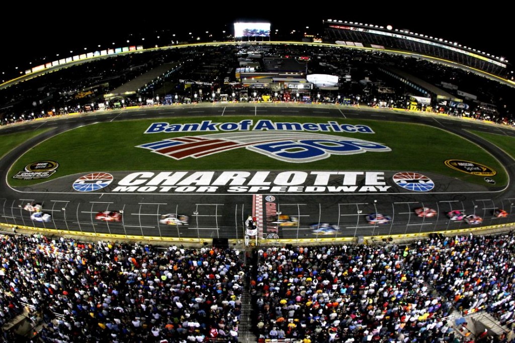 Charlotte: Sprint Cup Starting lineup, green flag and tv info for Bank of American 500