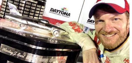Dale Earnhardt Jr. joins twitter after winning Daytona 500