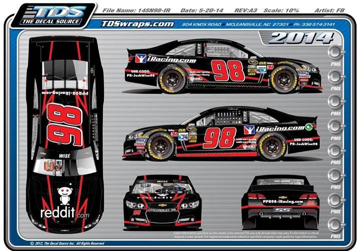 Phil Parsons Racing and Josh Wise partner with iRacing.com