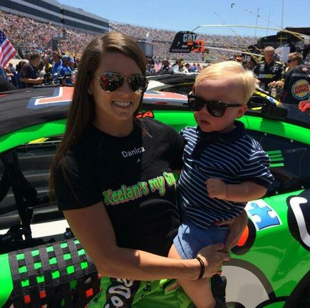 Danica Patrick wears funny t-shirt about SHR and Ricky Stenhouse Jr.