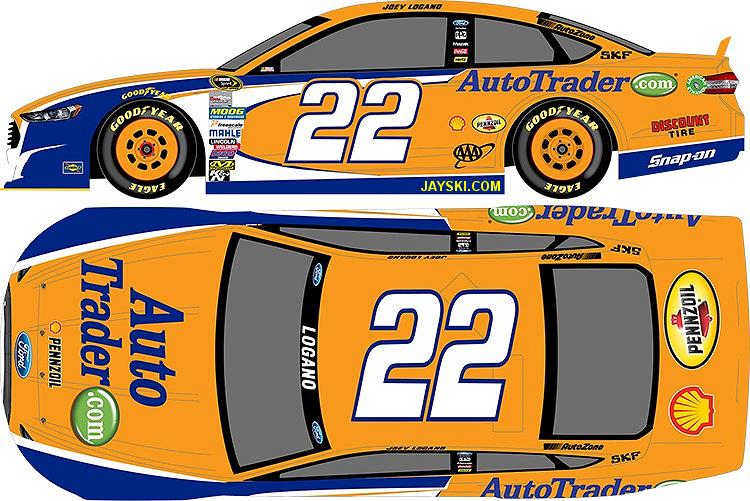 Joey Logano to have AutoTrader scheme for New Hampshire