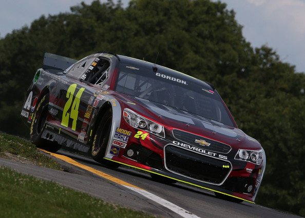 Jeff Gordon wins Cup Series pole at Watkins Glen, full qualifying results for Cheez-It 355