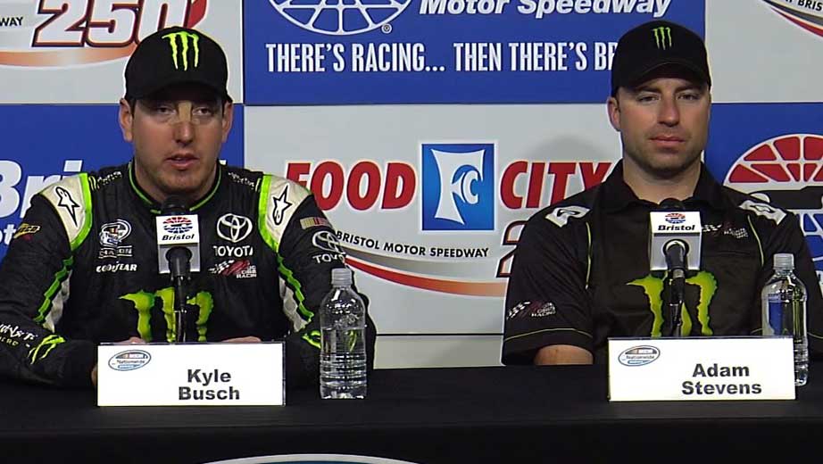 Kyle Busch gets new crew chief as JGR restacks for 2015