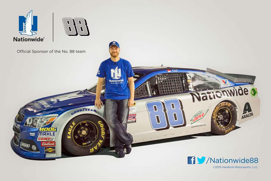 Dale Earnhardt Jr. gets new Nationwide Chevy paint scheme for 2016