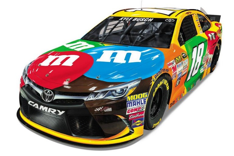 Kyle Busch M&M’s paint scheme for 2016 revealed (Photos)