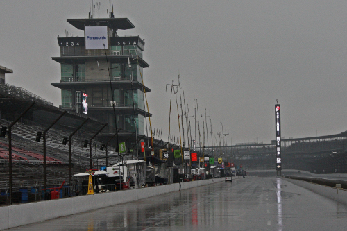 Weather forces NASCAR to move Indy start time up against NFL games, Xfinity to run on Monday