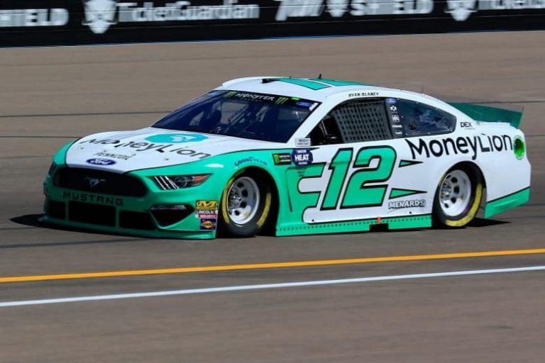Ryan Blaney wins stage one at ISM