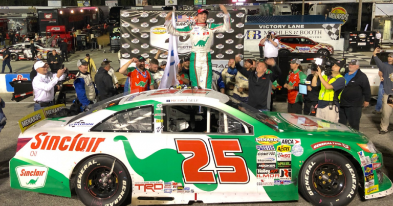 Michael Self wins ARCA race, 5 Flag Speedway results