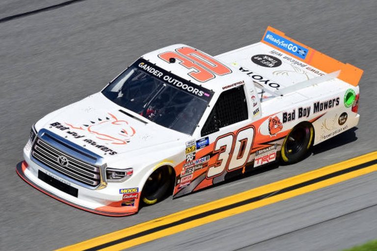 Brennan Poole will not race at Kansas in the No. 30 truck