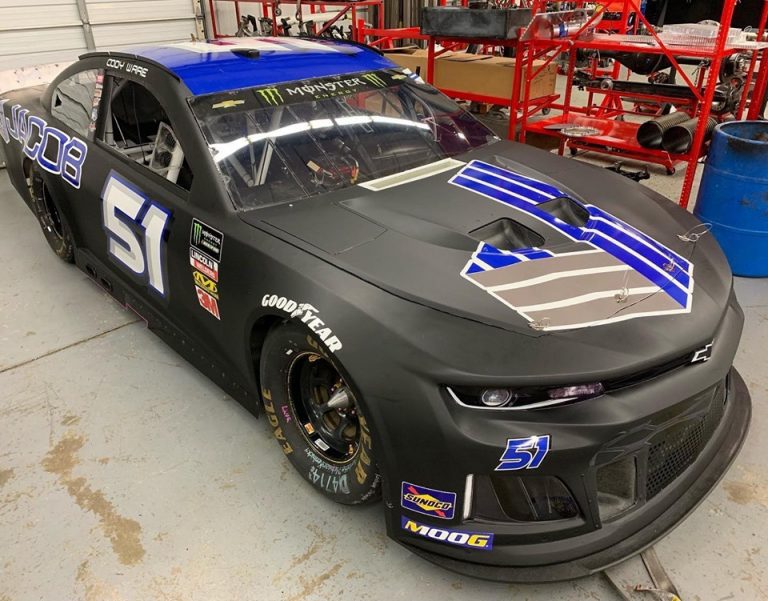 Cody Ware All-Star race scheme for Charlotte