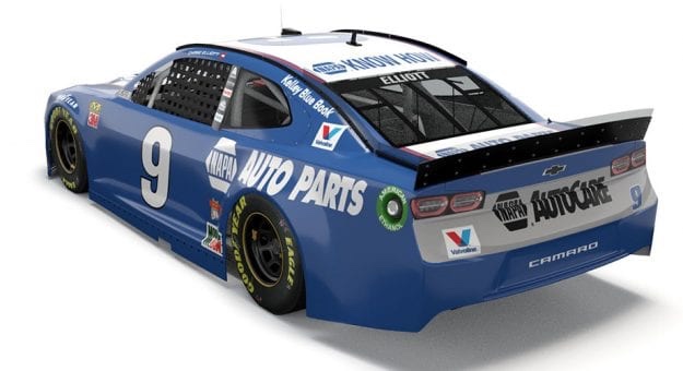 Chase Elliott driving throwback to father at Darlington