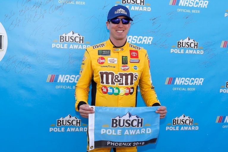 Kyle Busch on ISM pole, Bluegreen Vacations 500 qualifying results