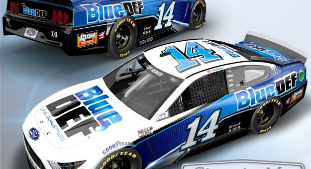 BlueDEF on board with Clint Bowyer in Las Vegas