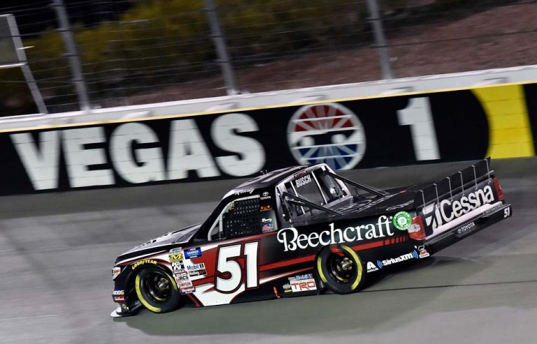 Kyle Busch wins Strat 200, Las Vegas Truck Results