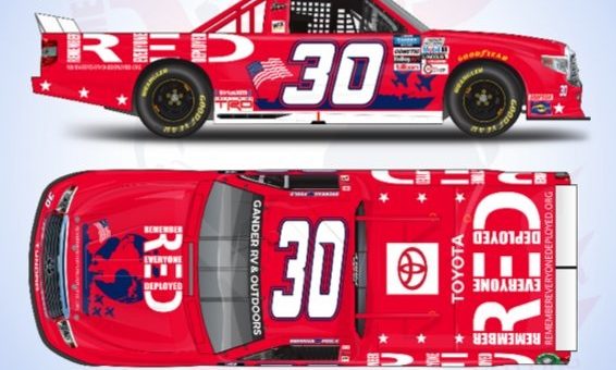 Brennan Poole teams up with RememberEveryoneDeployed.org for upcoming races