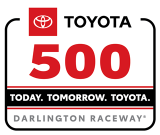 Toyota 500 Starting Lineup for Wednesday race at Darlington