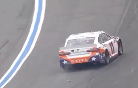 Hamlin loses nine laps, faces penalties, after ballast come off during pace laps