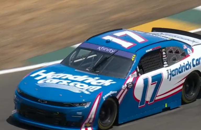 Kyle Larson on pole for Xfinity Series race at Sonoma, Starting Lineup