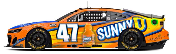 Ricky Stenhouse to have familiar Sunny D colors in Chicago