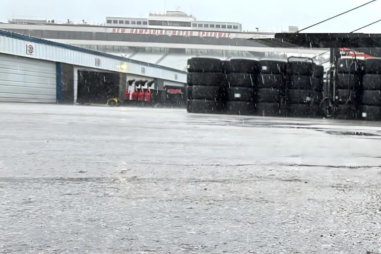 NASCAR race at New Hampshire delayed until Monday