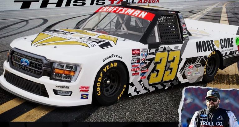 Keith McGee returning to Reaume Brothers for Talladega race in No. 33 truck