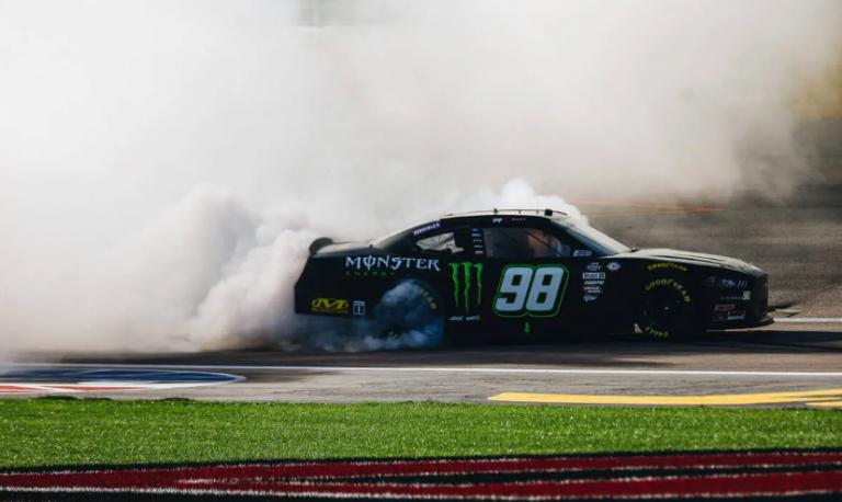 Riley Herbst scores first Xfinity Series win, Las Vegas results