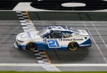 Austin Hill to be sponsored by United Rentals in select Cup races